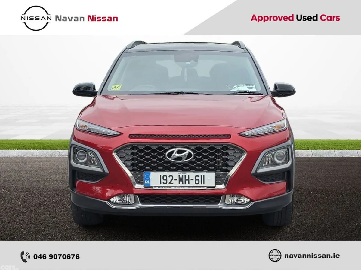 Hyundai KONA MPV, Petrol, 2019, Red