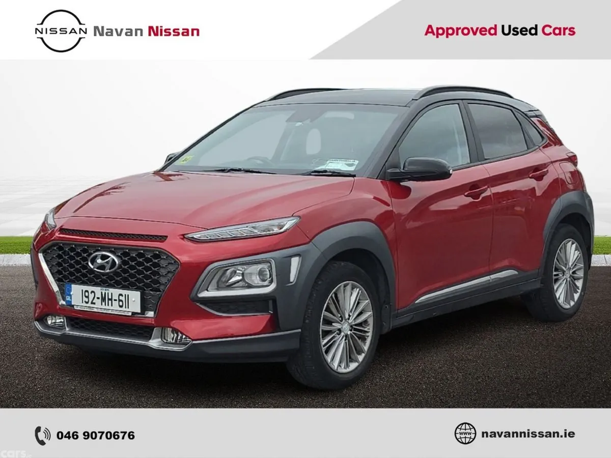 Hyundai KONA MPV, Petrol, 2019, Red
