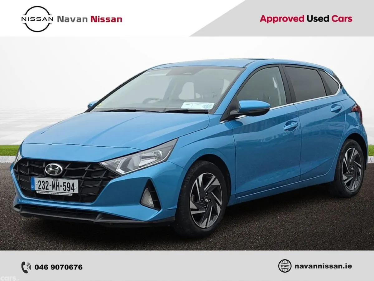 Hyundai i20 Hatchback, Petrol, 2023, Blue