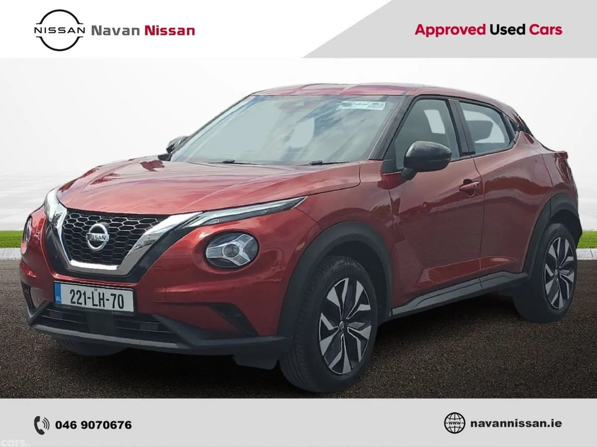 Nissan Juke SUV, Petrol, 2022, Red