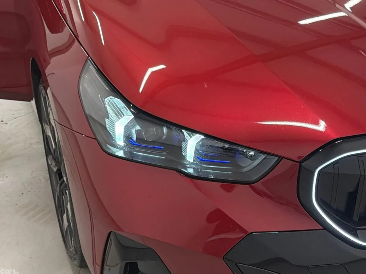 BMW 5-Series Saloon, Petrol Plug-in Hybrid, 2026, Red