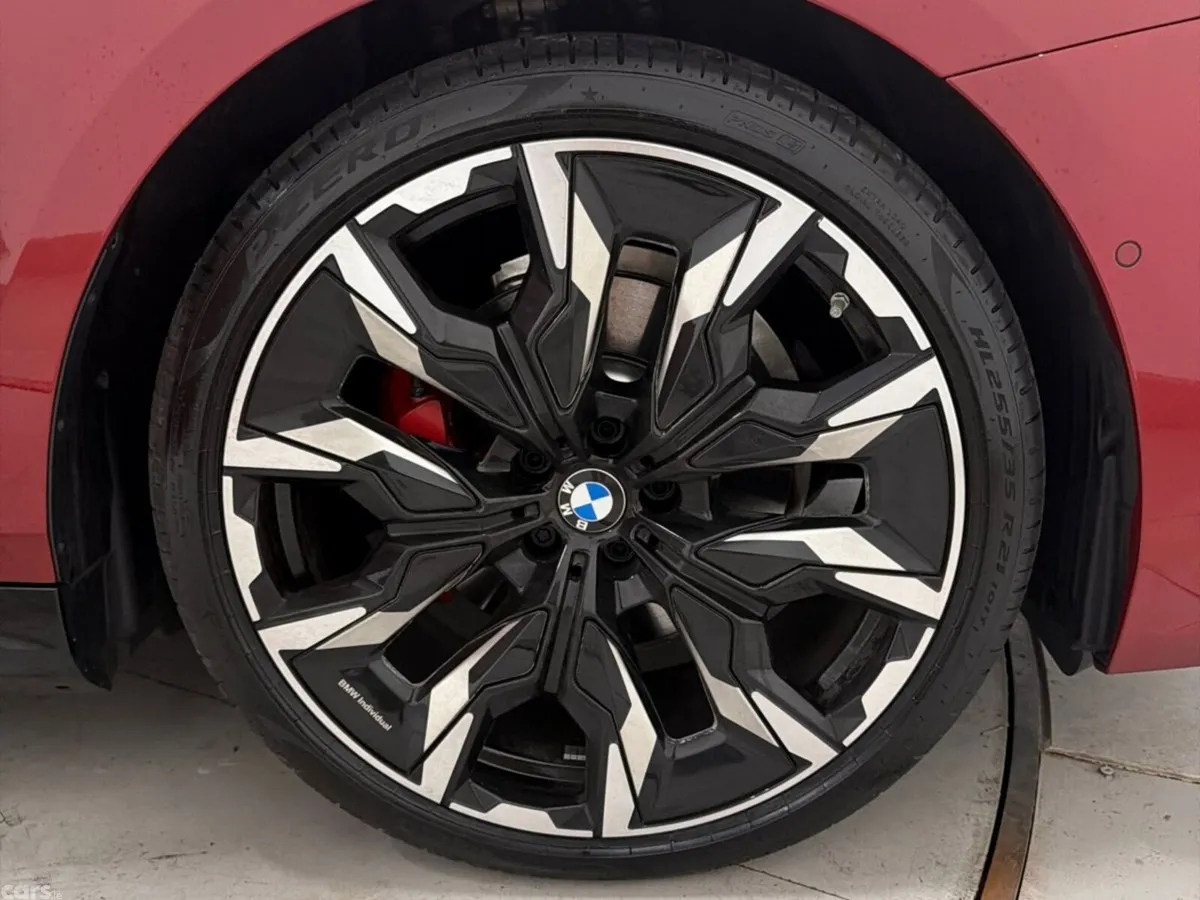 BMW 5-Series Saloon, Petrol Plug-in Hybrid, 2026, Red