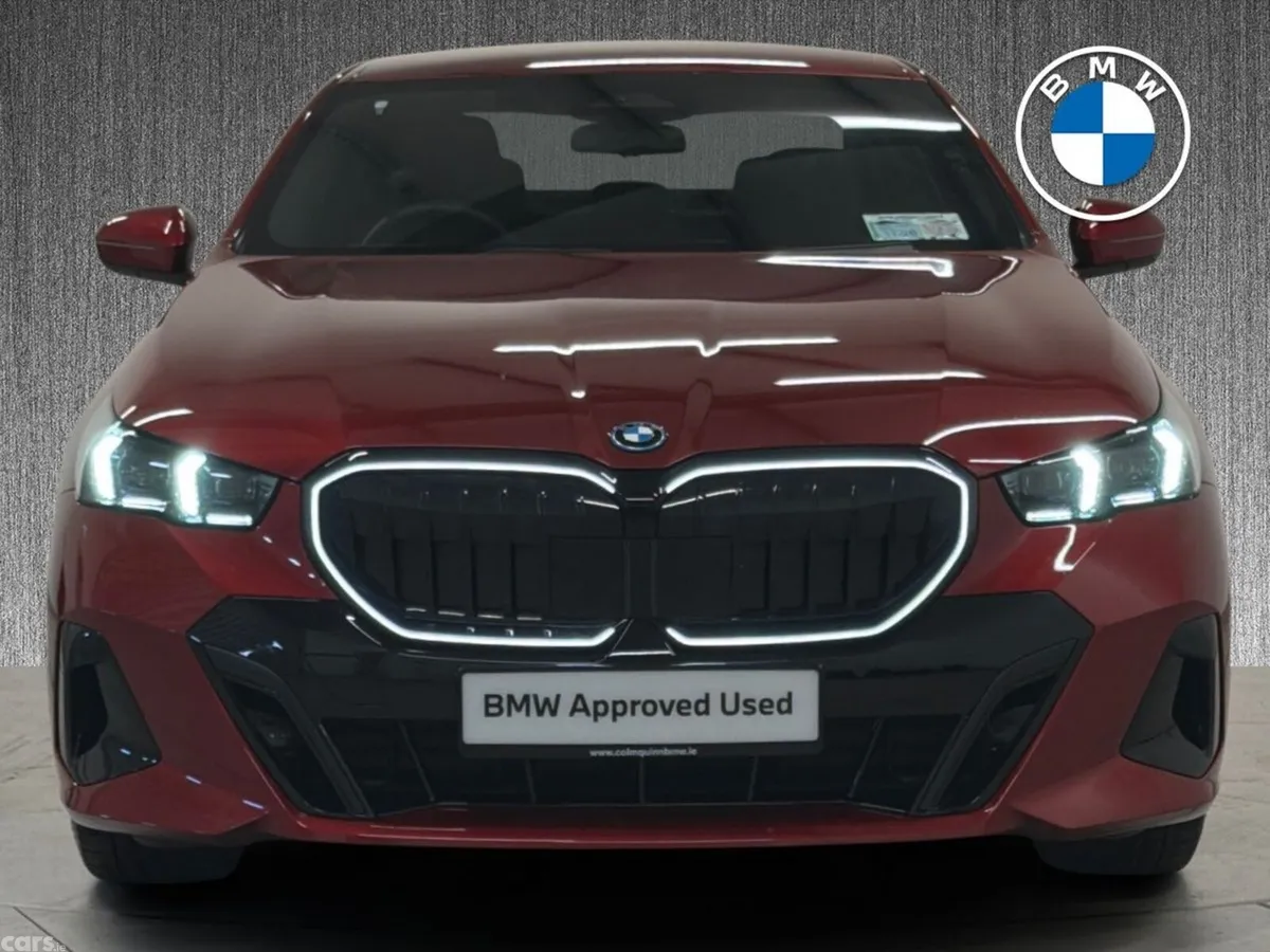 BMW 5-Series Saloon, Petrol Plug-in Hybrid, 2026, Red