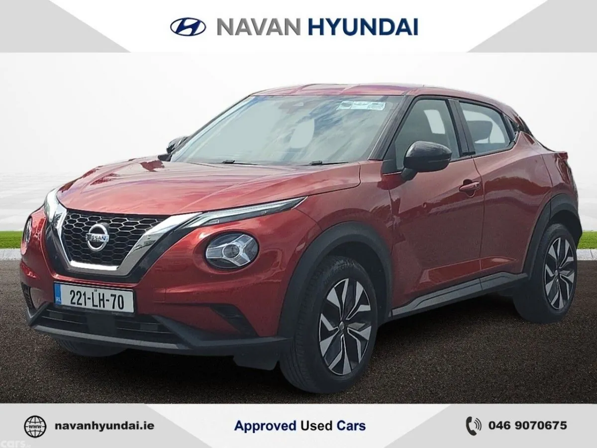 Nissan Juke SUV, Petrol, 2022, Red