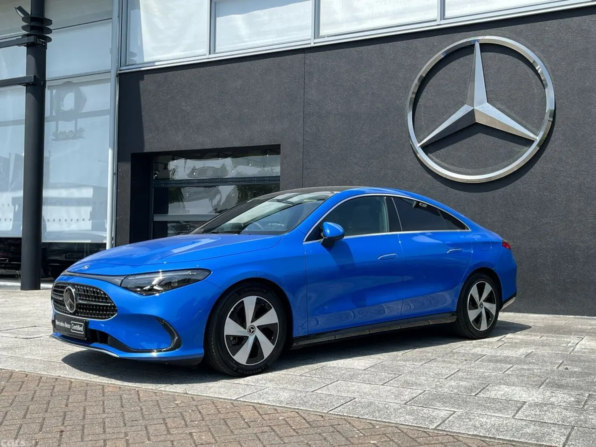 Mercedes-Benz CLA Saloon, Petrol Hybrid, 2026, Blue