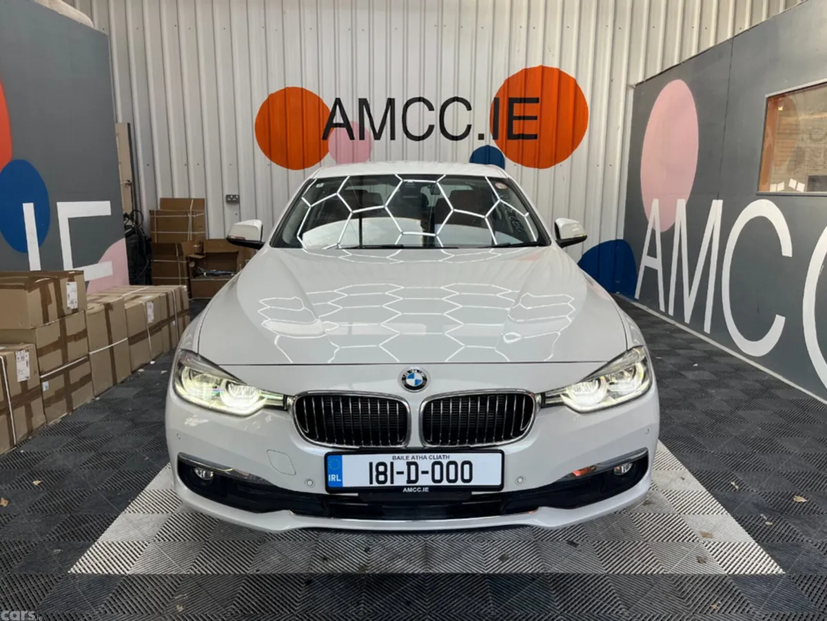BMW 3-Series Saloon, Diesel, 2018, White
