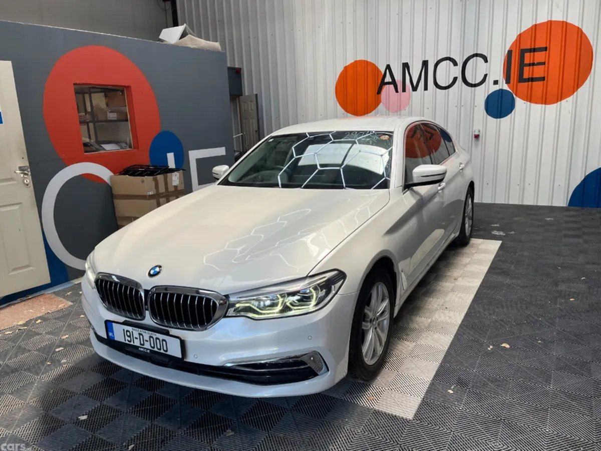 BMW 5-Series Saloon, Diesel, 2019, White