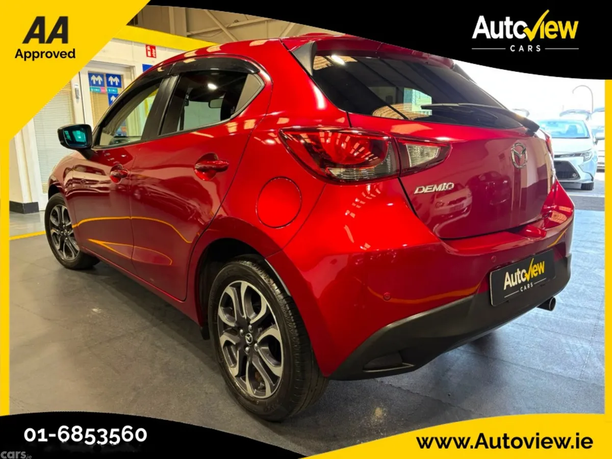 Mazda Demio Hatchback, Diesel, 2018, Red