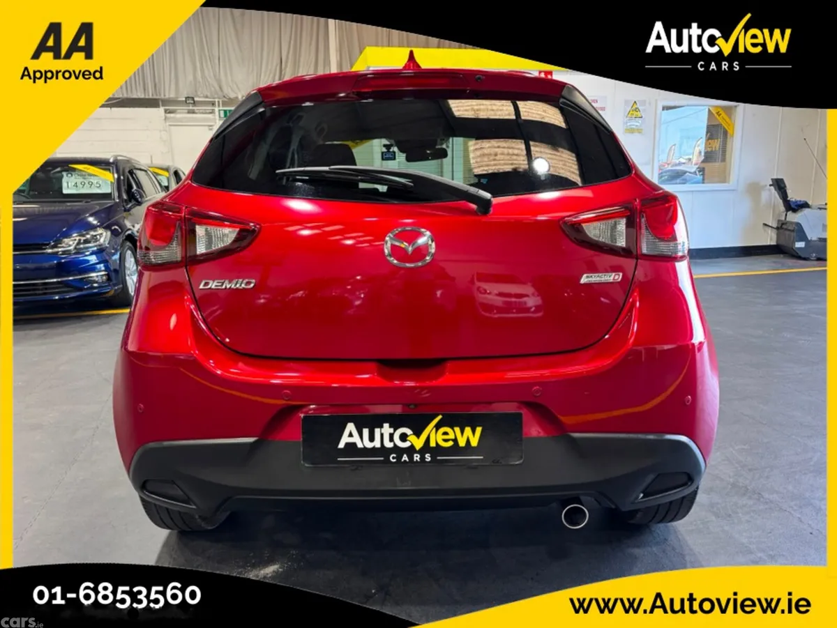 Mazda Demio Hatchback, Diesel, 2018, Red