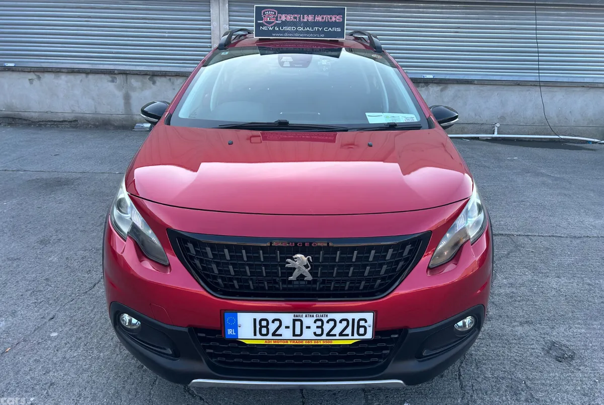Peugeot 2008 Estate, Petrol, 2018, Red