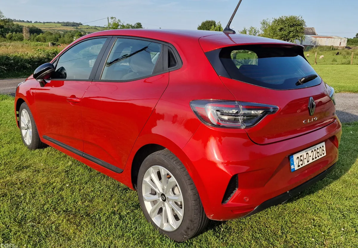 Renault Clio Hatchback, Petrol Hybrid, 2025, Red