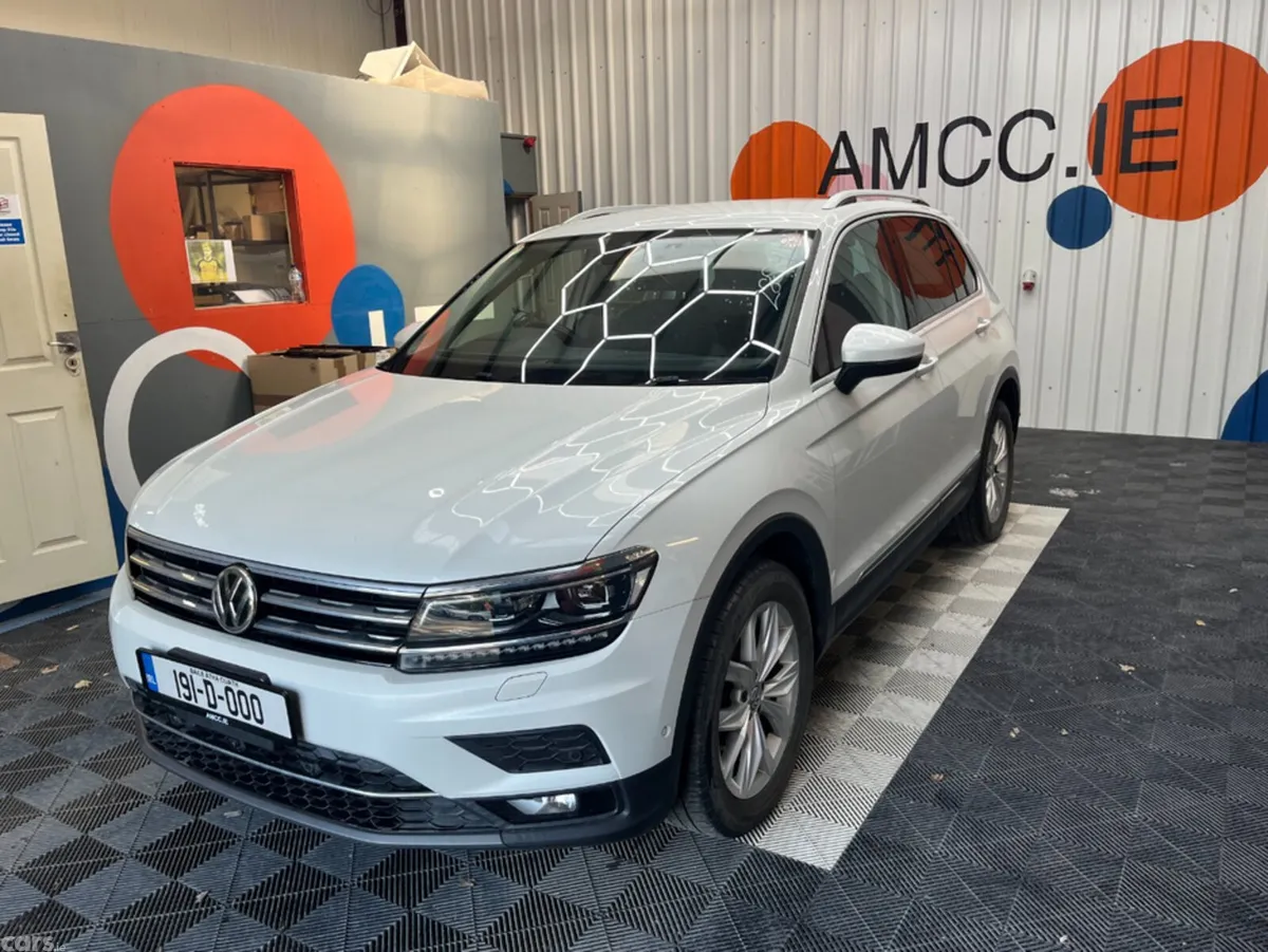 Volkswagen Tiguan SUV, Diesel, 2019, White