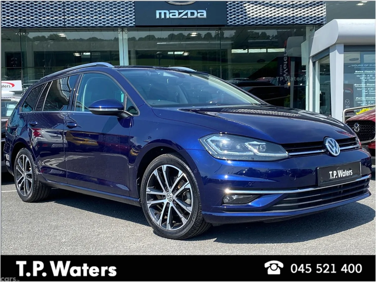 Volkswagen Golf Estate, Diesel, 2020, Blue