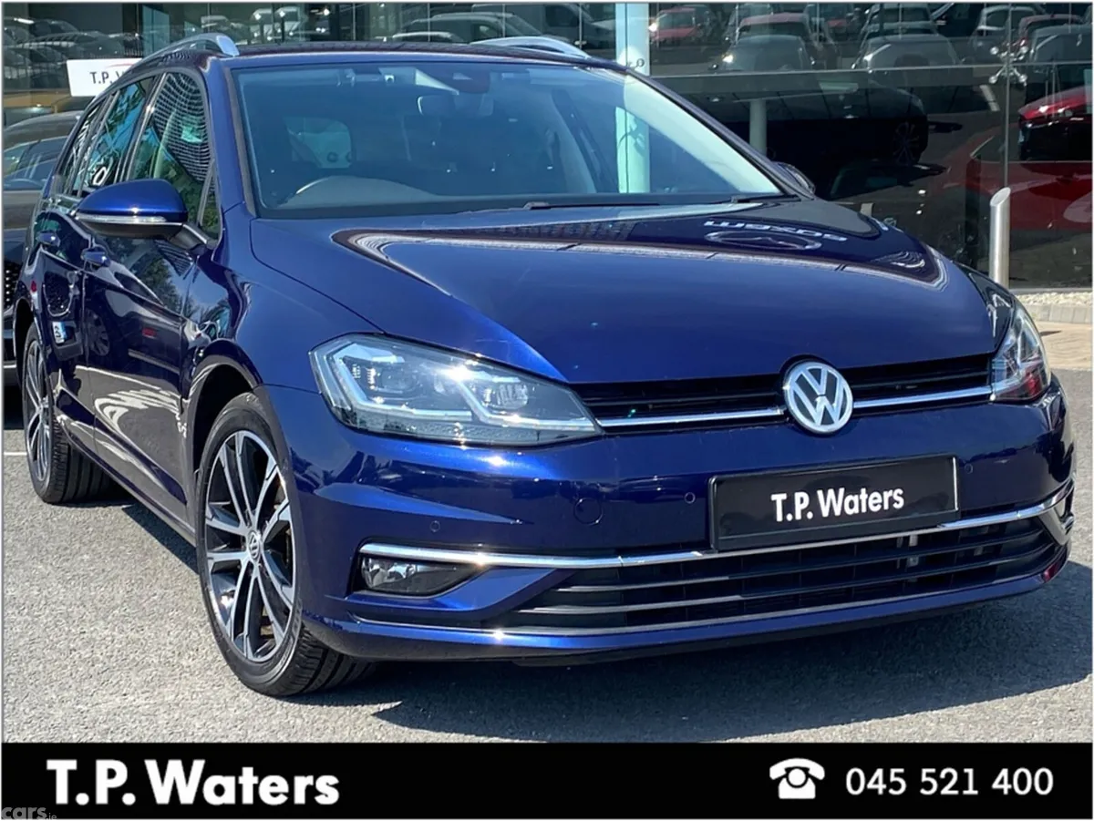 Volkswagen Golf Estate, Diesel, 2020, Blue