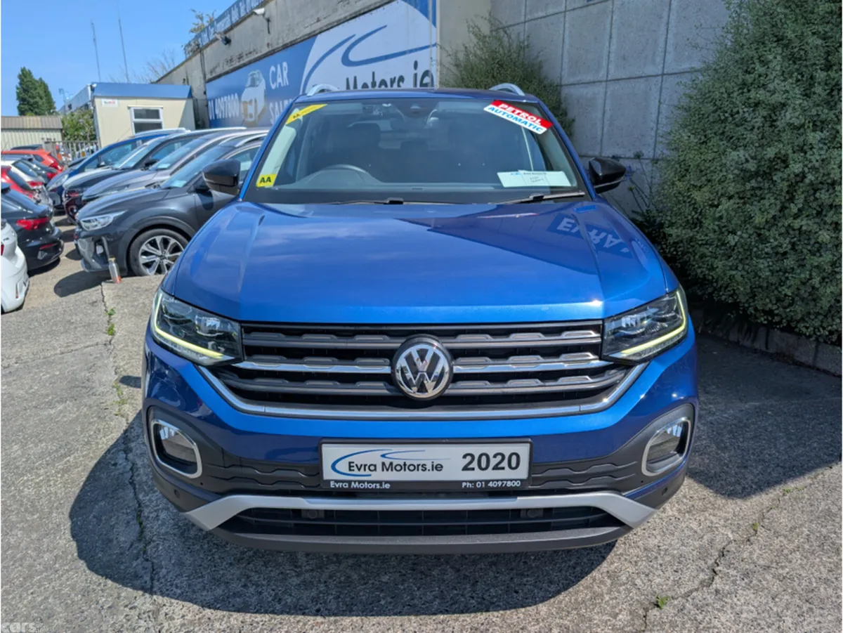 Volkswagen T-Cross SUV, Petrol, 2020, Blue