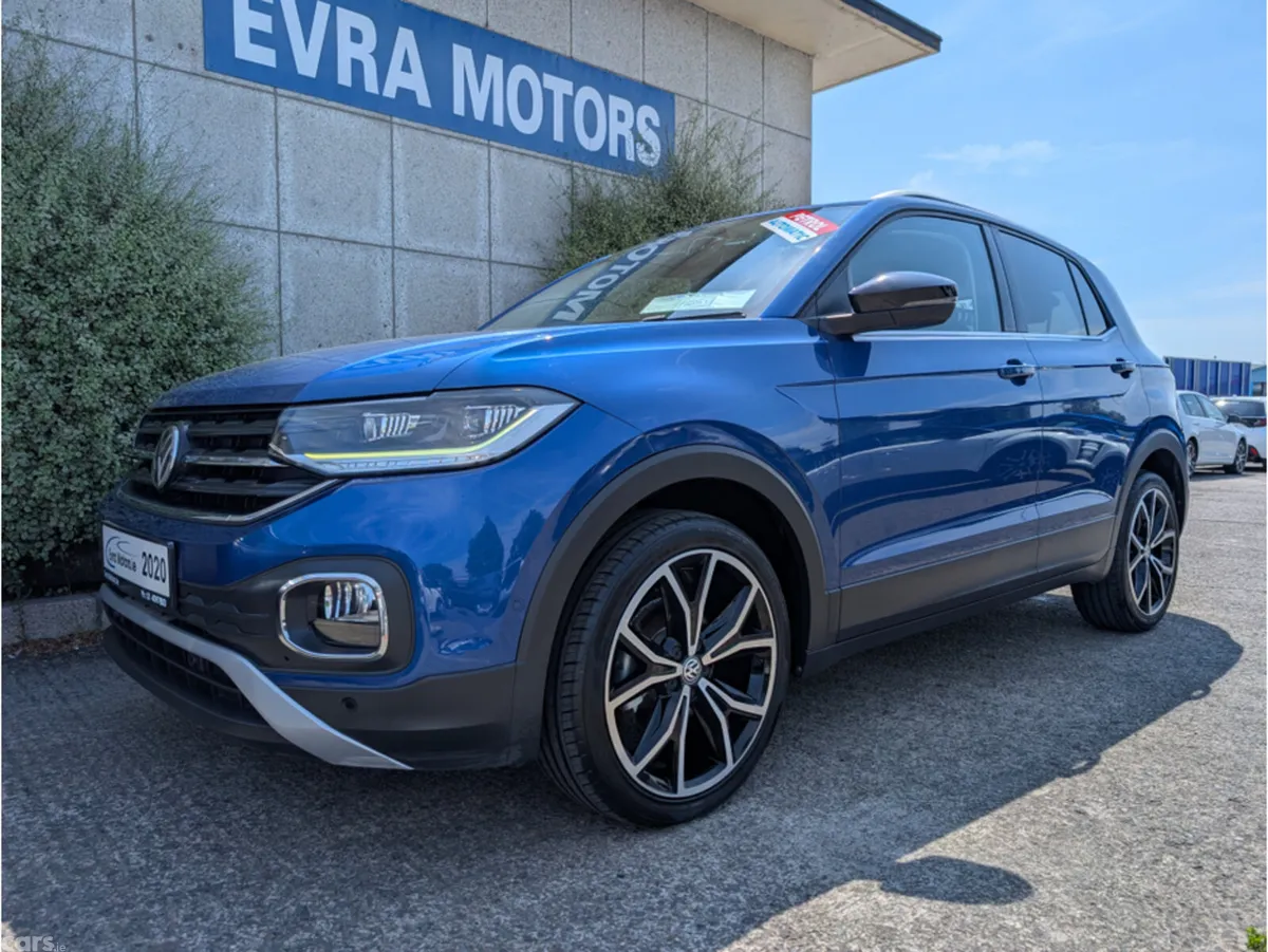 Volkswagen T-Cross SUV, Petrol, 2020, Blue