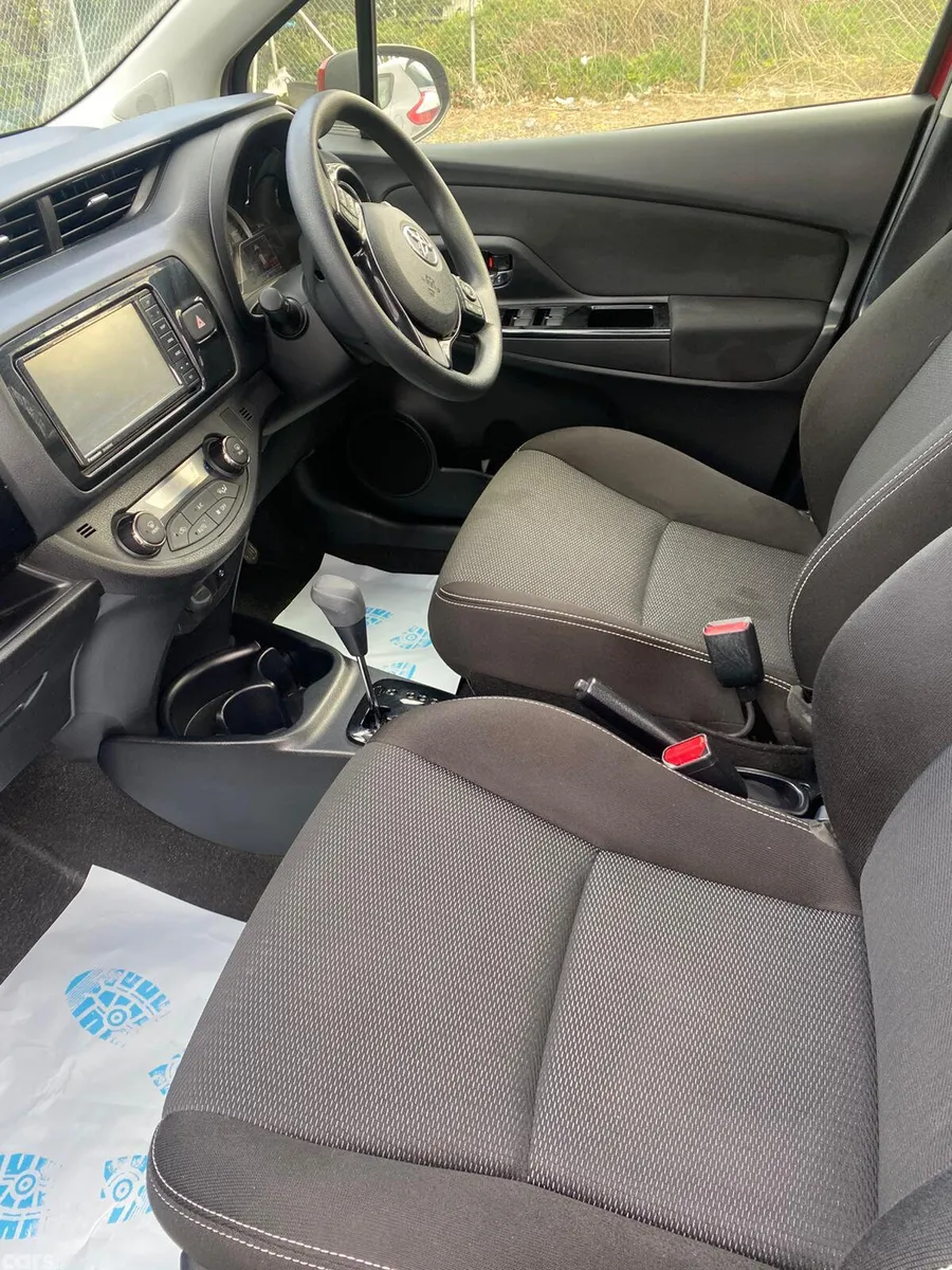Toyota Vitz Hatchback, Petrol Hybrid, 2019, Red