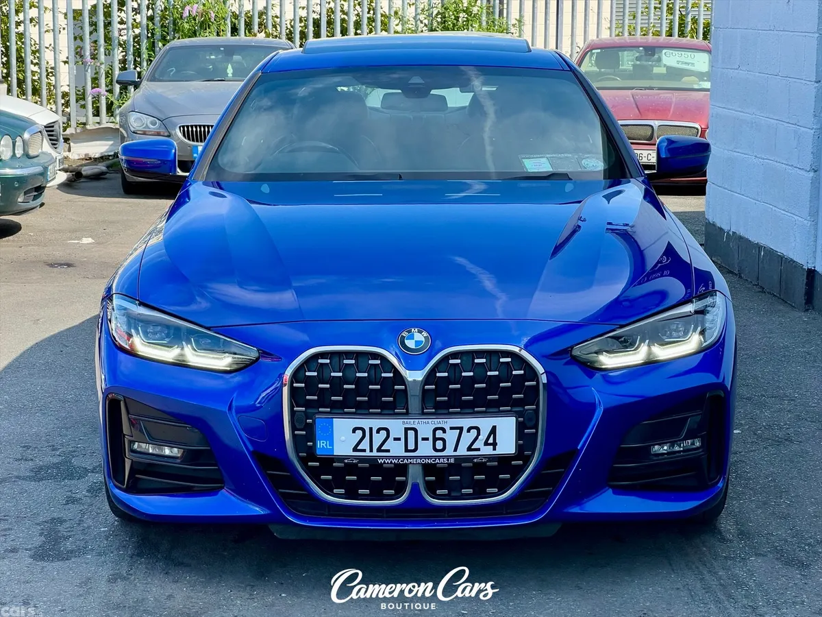 BMW 4-Series Coupe, Diesel, 2021, Blue