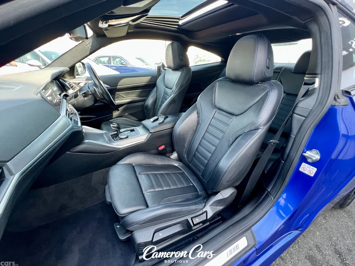 BMW 4-Series Coupe, Diesel, 2021, Blue