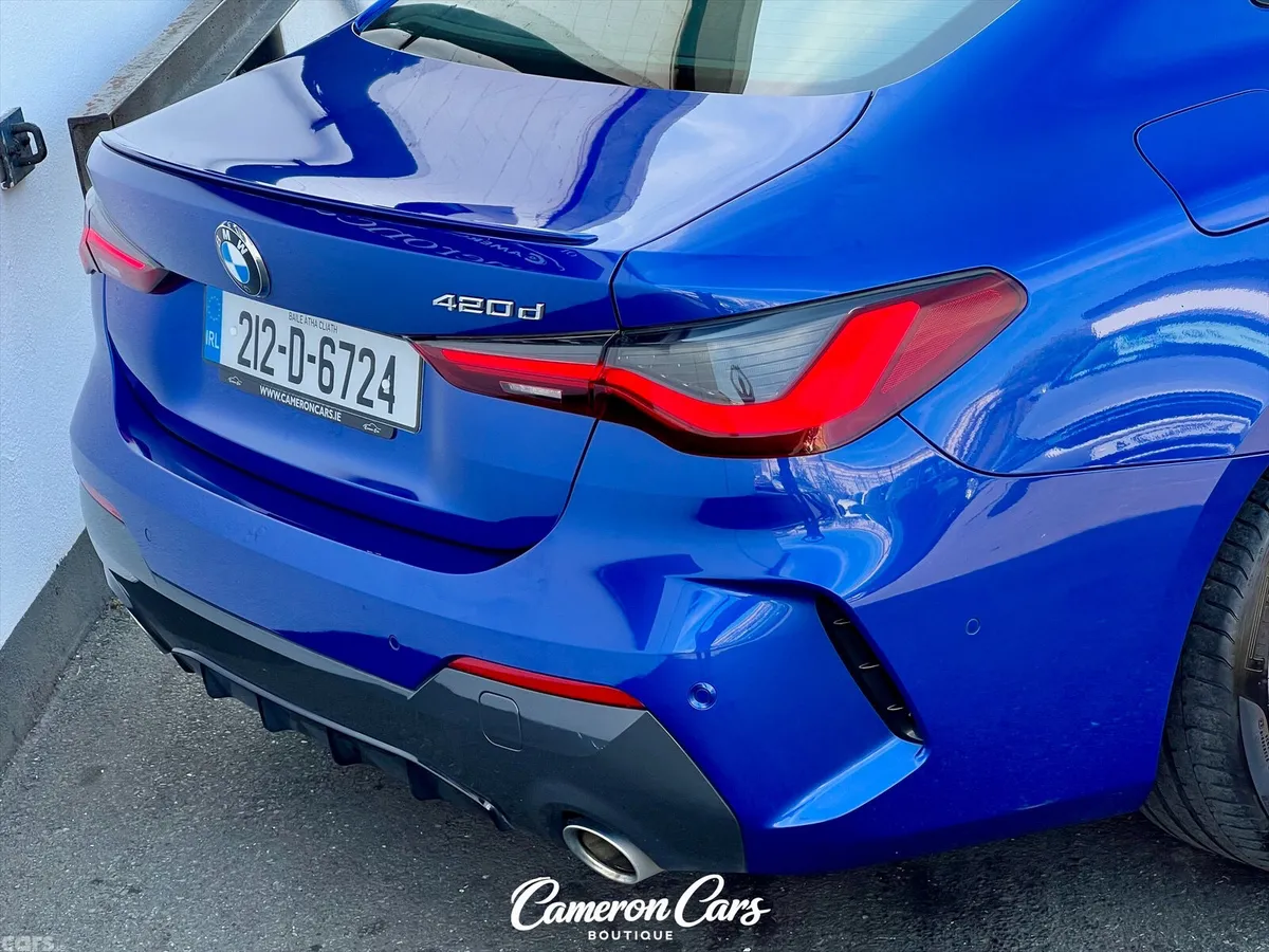 BMW 4-Series Coupe, Diesel, 2021, Blue