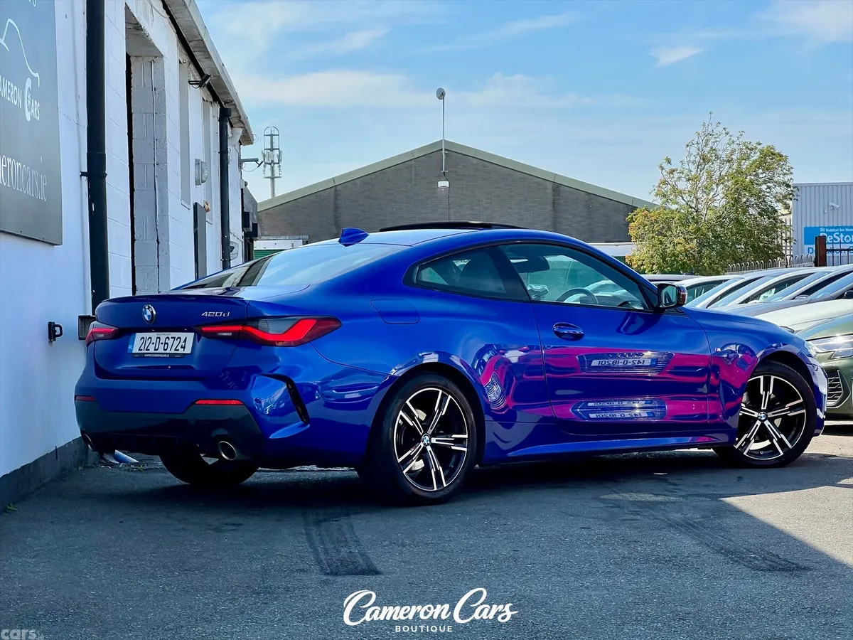 BMW 4-Series Coupe, Diesel, 2021, Blue
