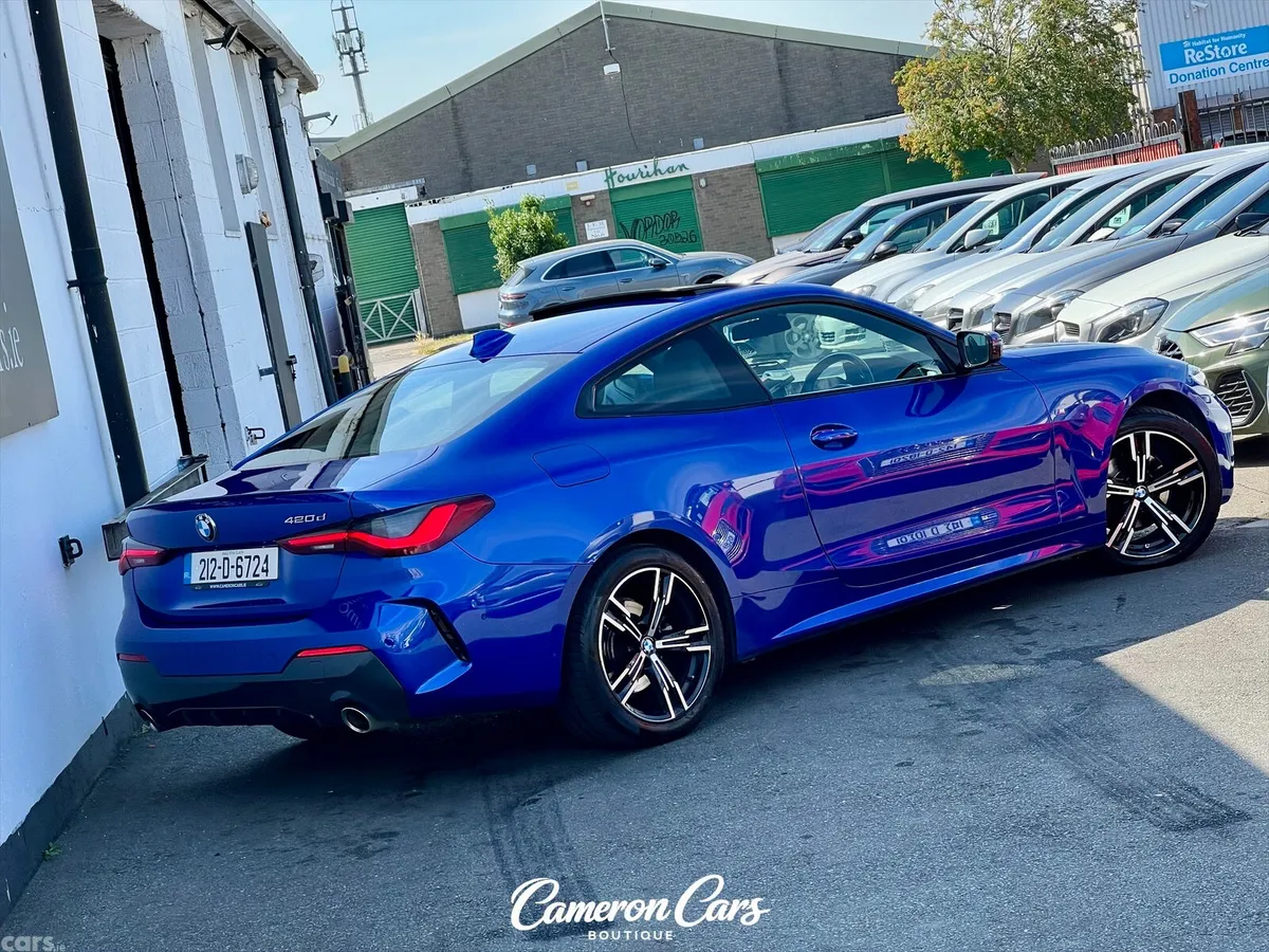 BMW 4-Series Coupe, Diesel, 2021, Blue