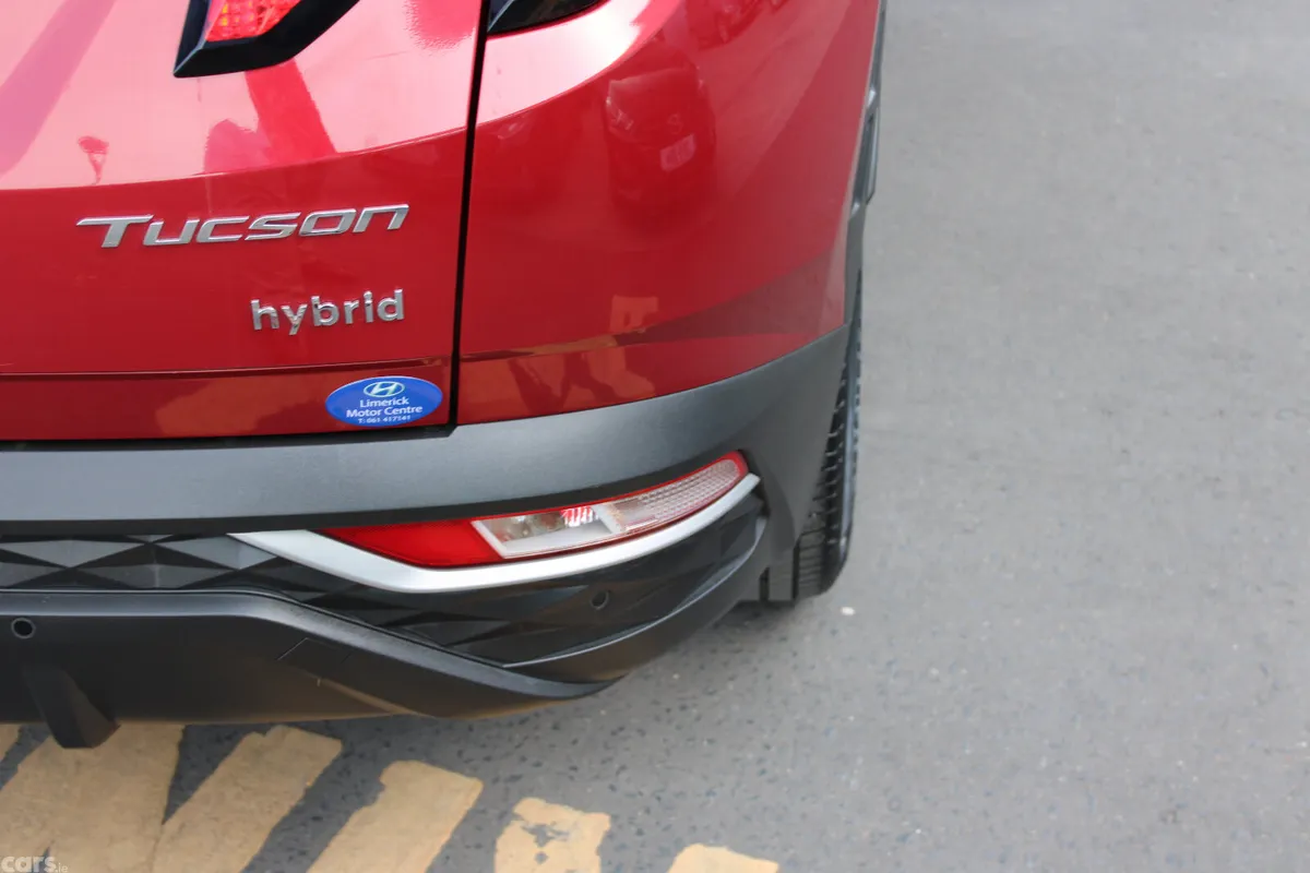 Hyundai Tucson SUV, Petrol Hybrid, 2021, Red