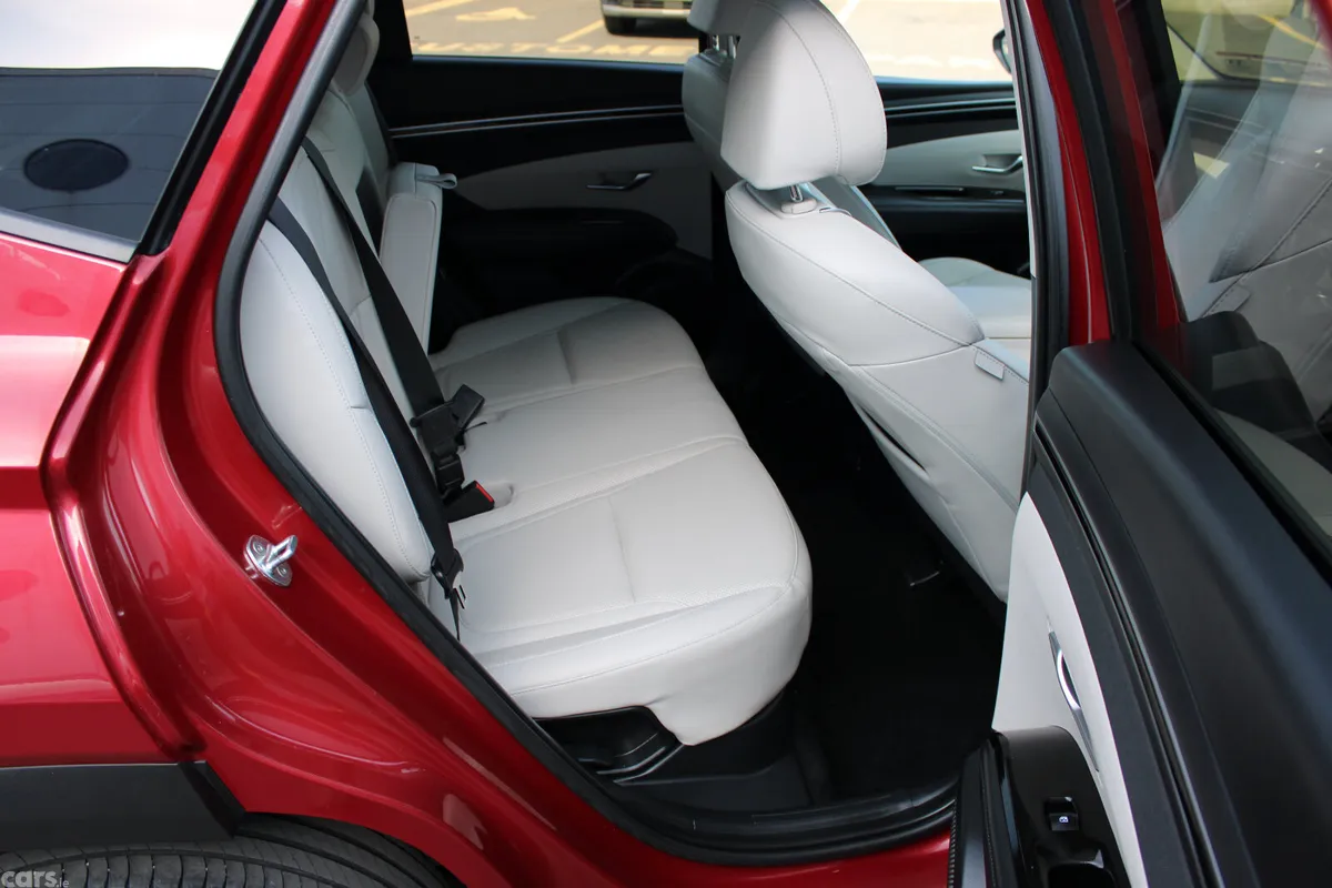 Hyundai Tucson SUV, Petrol Hybrid, 2021, Red
