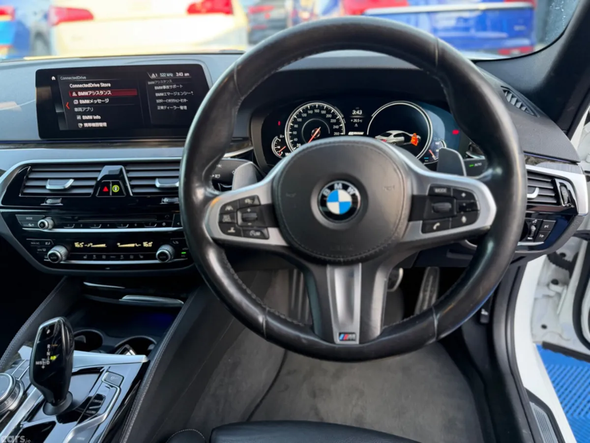 BMW 5-Series Saloon, Petrol Plug-in Hybrid, 2017, White