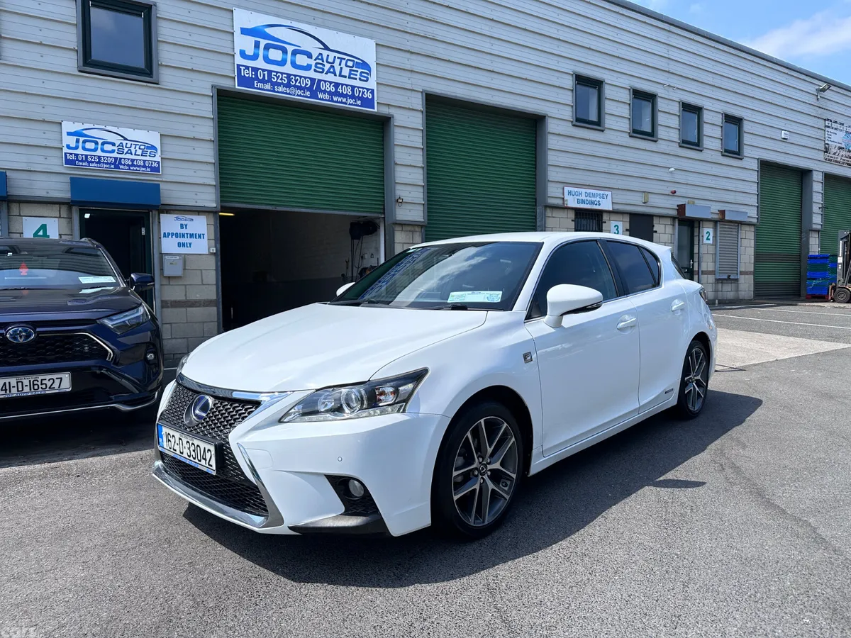 Lexus CT Hatchback, Petrol Hybrid, 2016, White