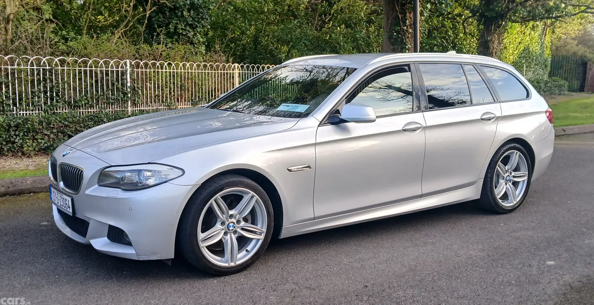 BMW 5-Series Estate, Diesel, 2013, Silver