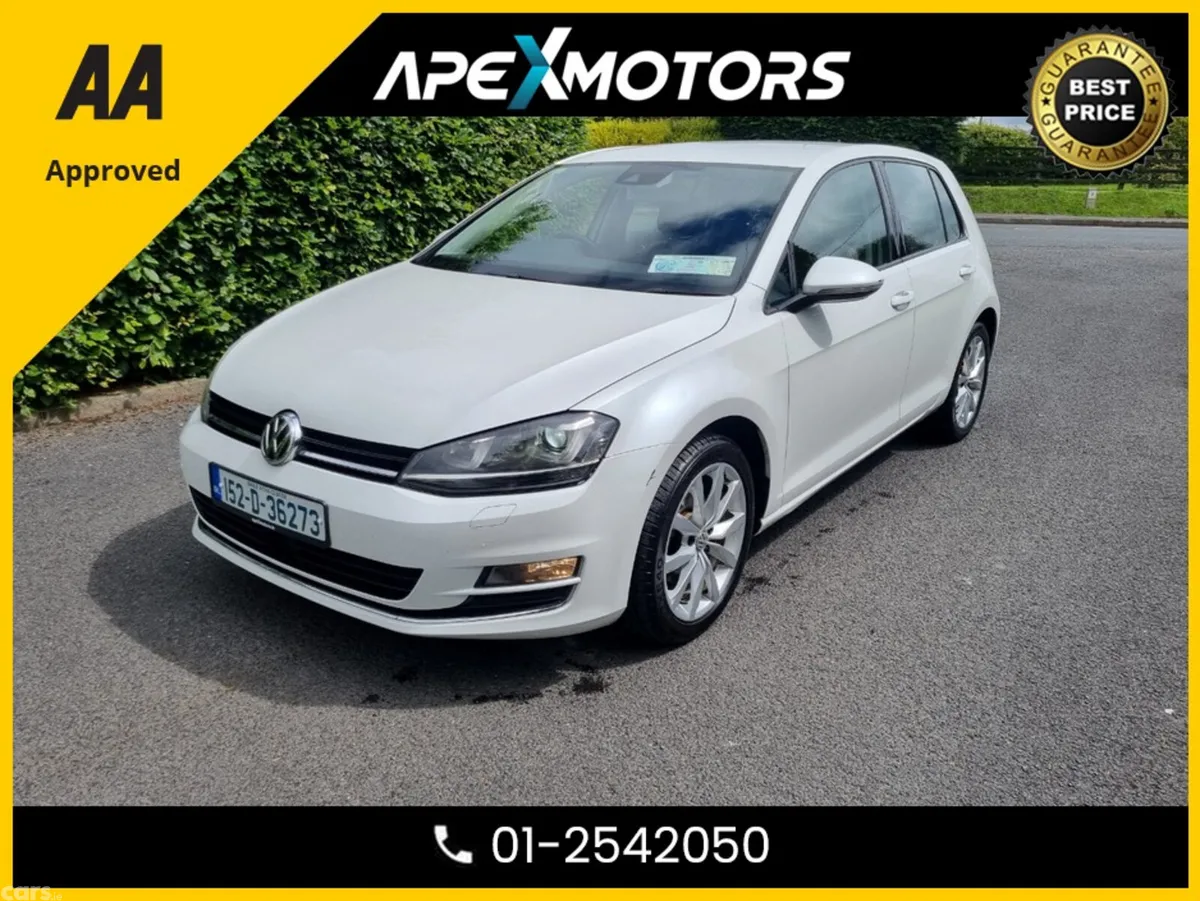 Volkswagen Golf Hatchback, Petrol, 2015, White