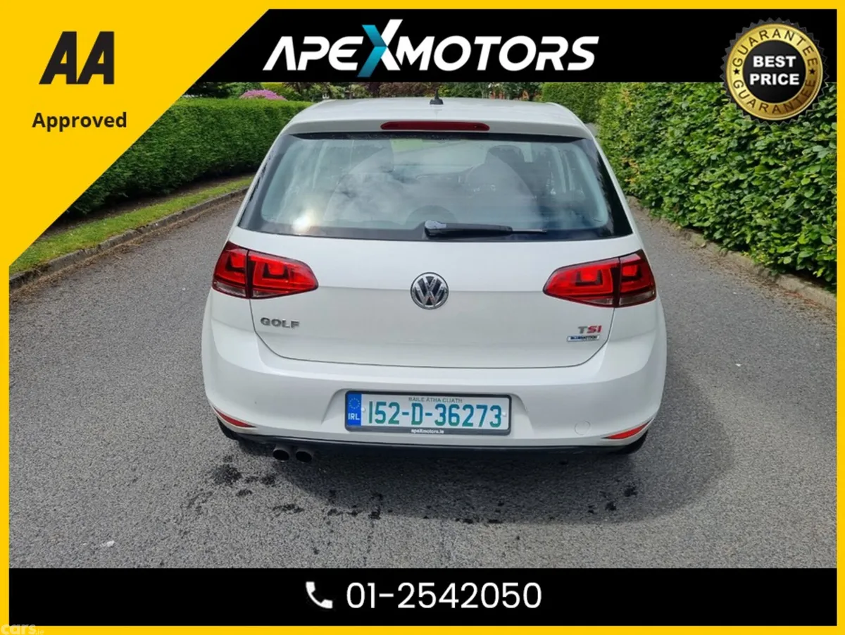 Volkswagen Golf Hatchback, Petrol, 2015, White