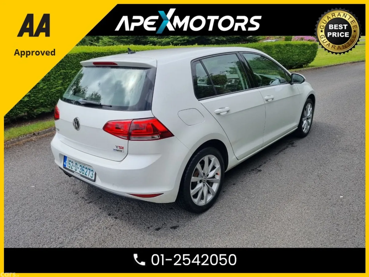 Volkswagen Golf Hatchback, Petrol, 2015, White