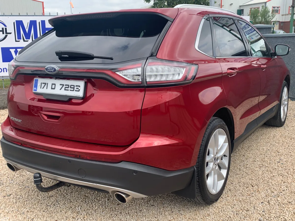 Ford Edge SUV, Diesel, 2017, Red