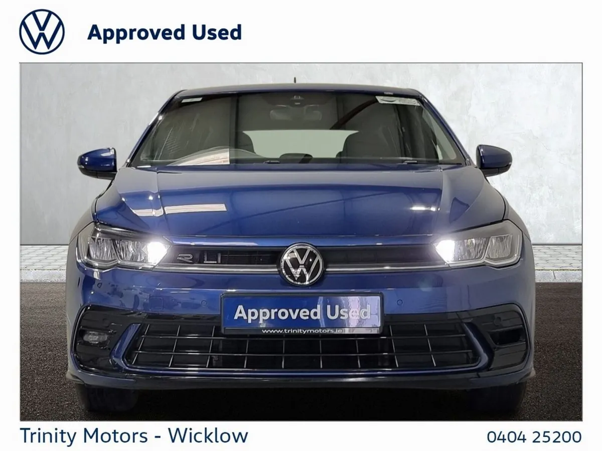 Volkswagen Polo Hatchback, Petrol, 2023, Blue