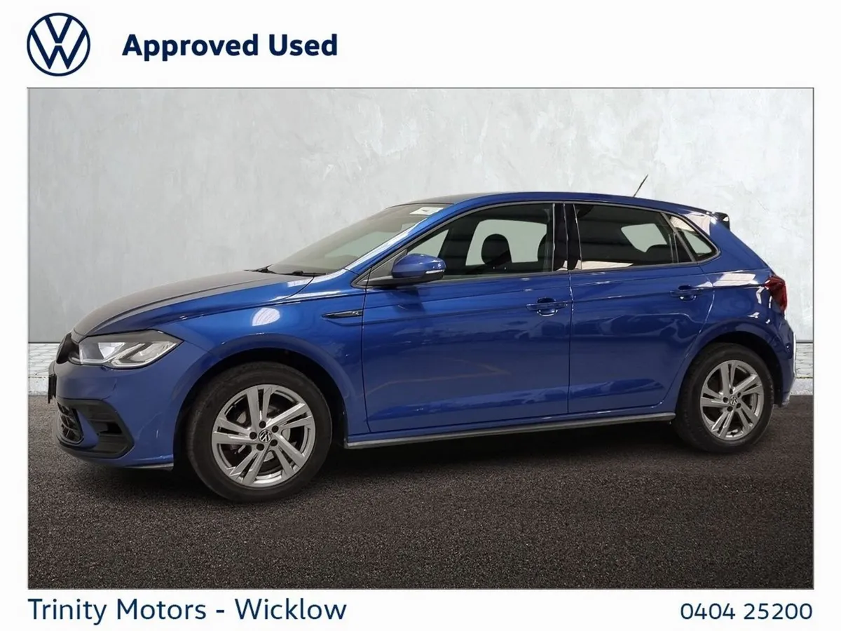 Volkswagen Polo Hatchback, Petrol, 2023, Blue