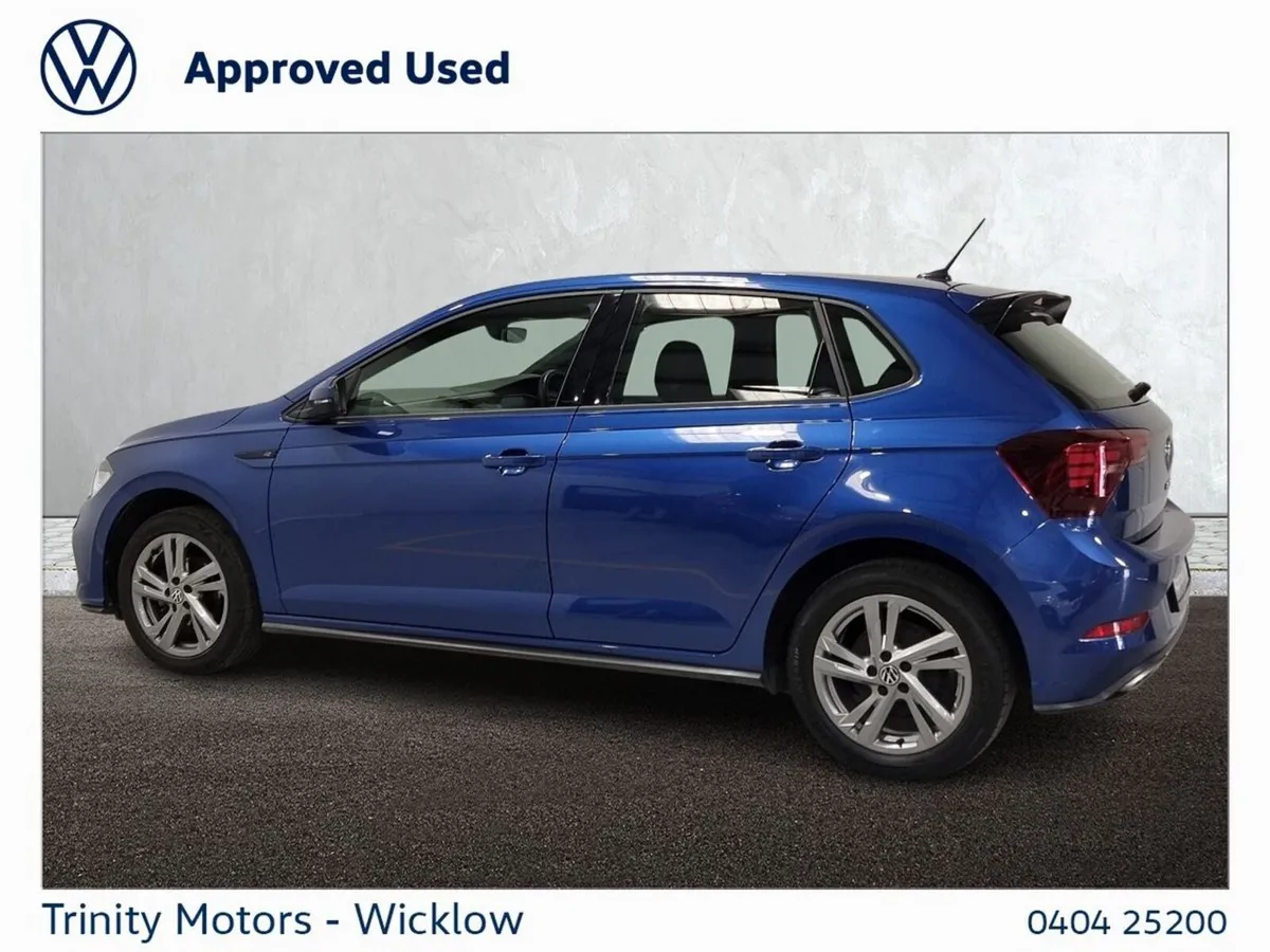 Volkswagen Polo Hatchback, Petrol, 2023, Blue