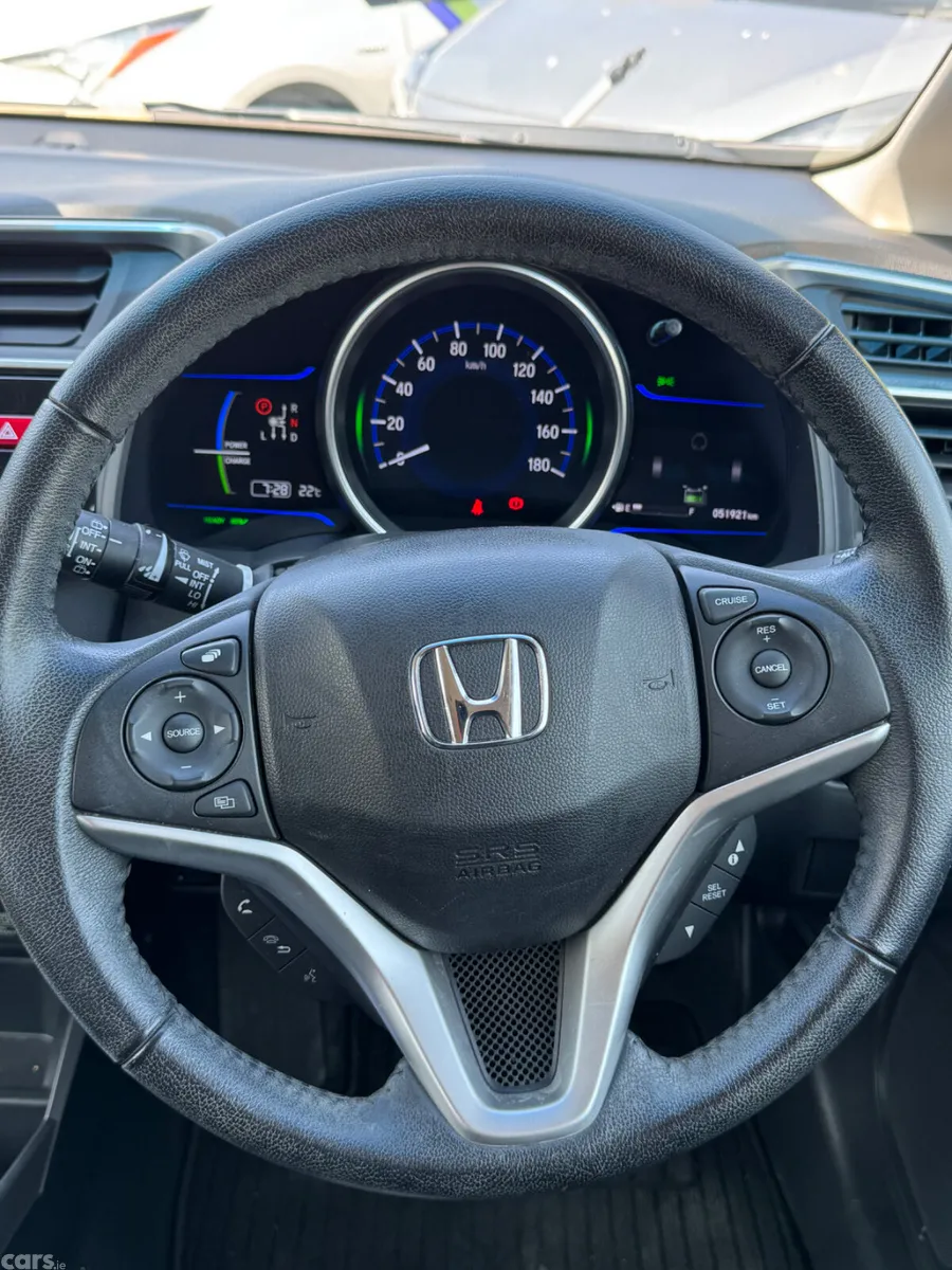 Honda Fit Hatchback, Petrol Hybrid, 2014, Blue