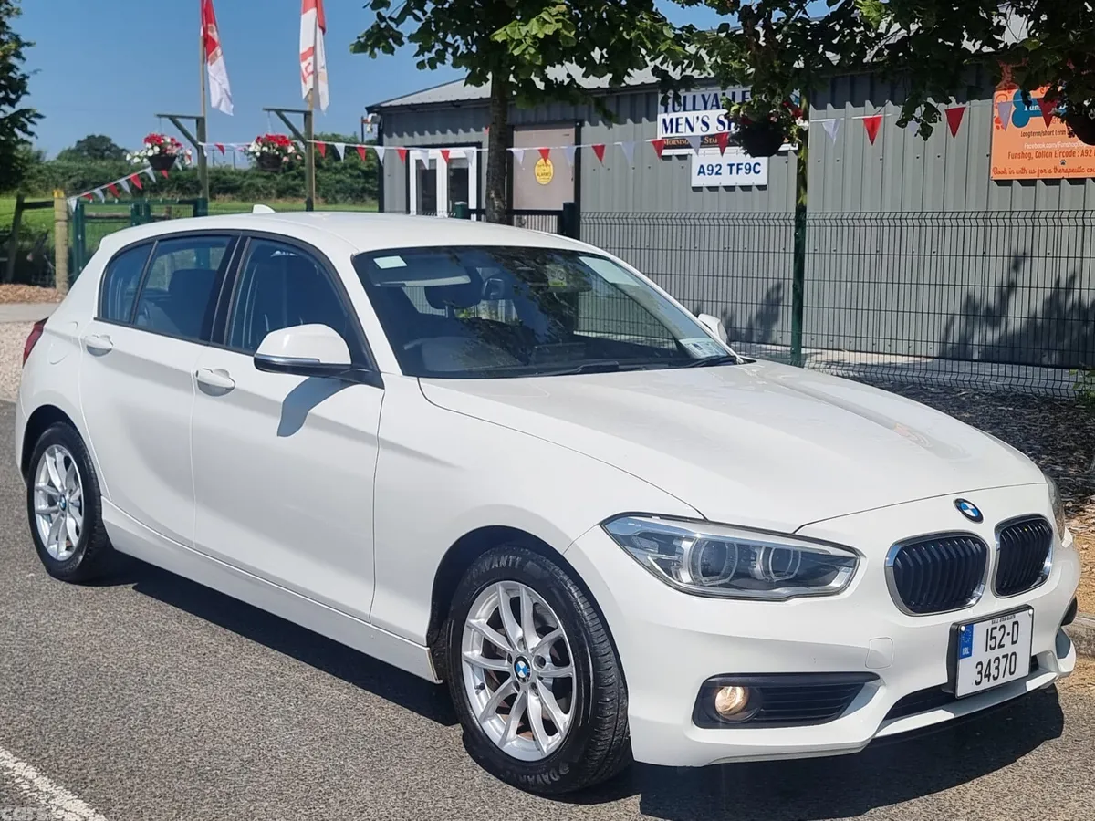 BMW 1-Series Hatchback, Petrol, 2015, White
