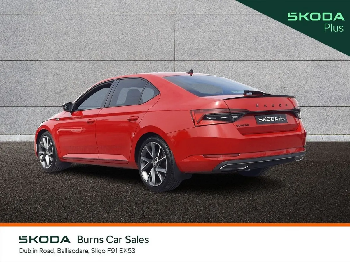 Skoda Superb Saloon, Diesel, 2024, Red