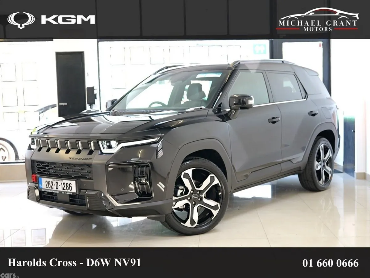 KGM Torres SUV, Petrol Hybrid, 2026, Black