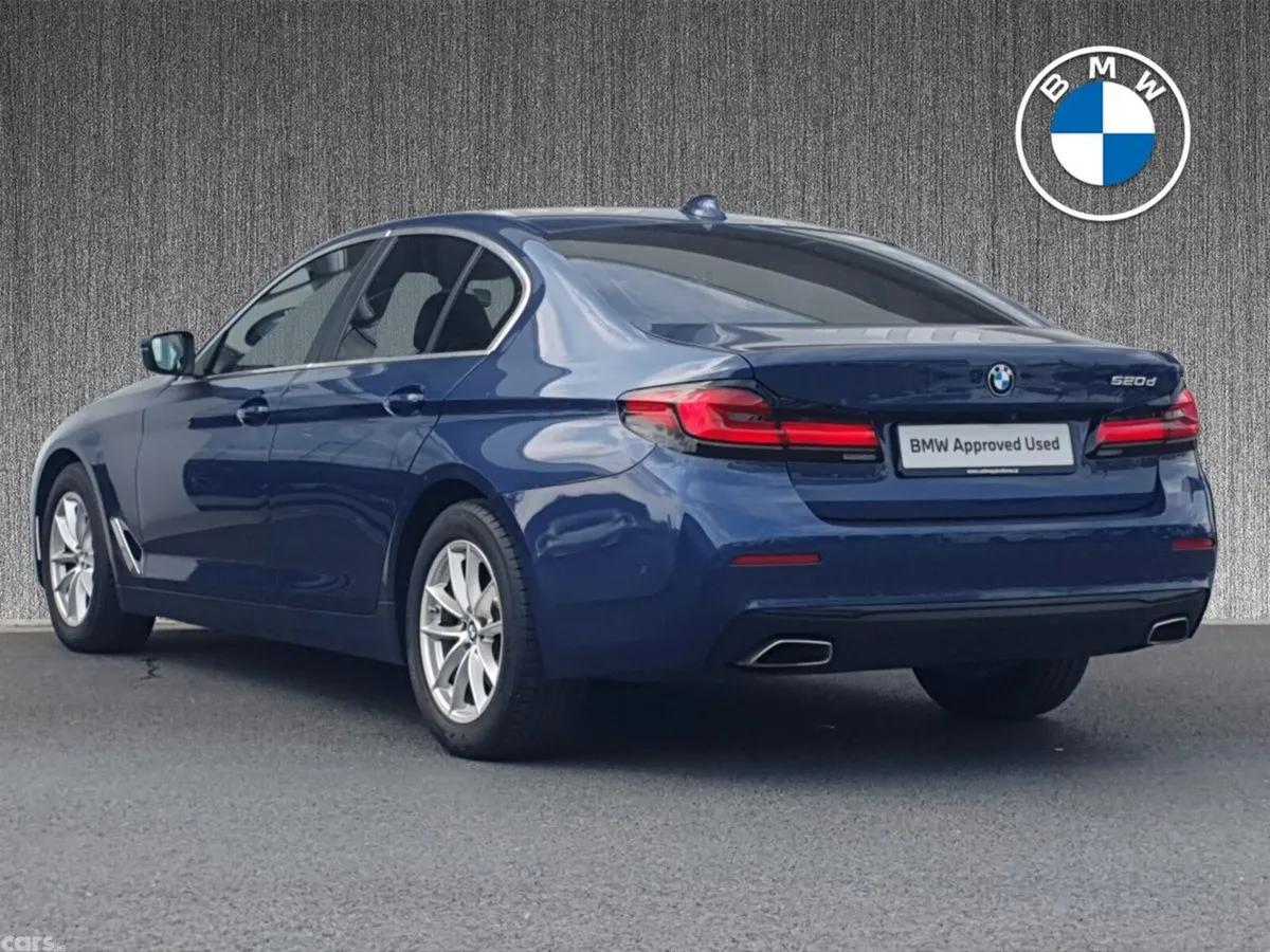 BMW 5-Series Saloon, Diesel, 2022, Blue