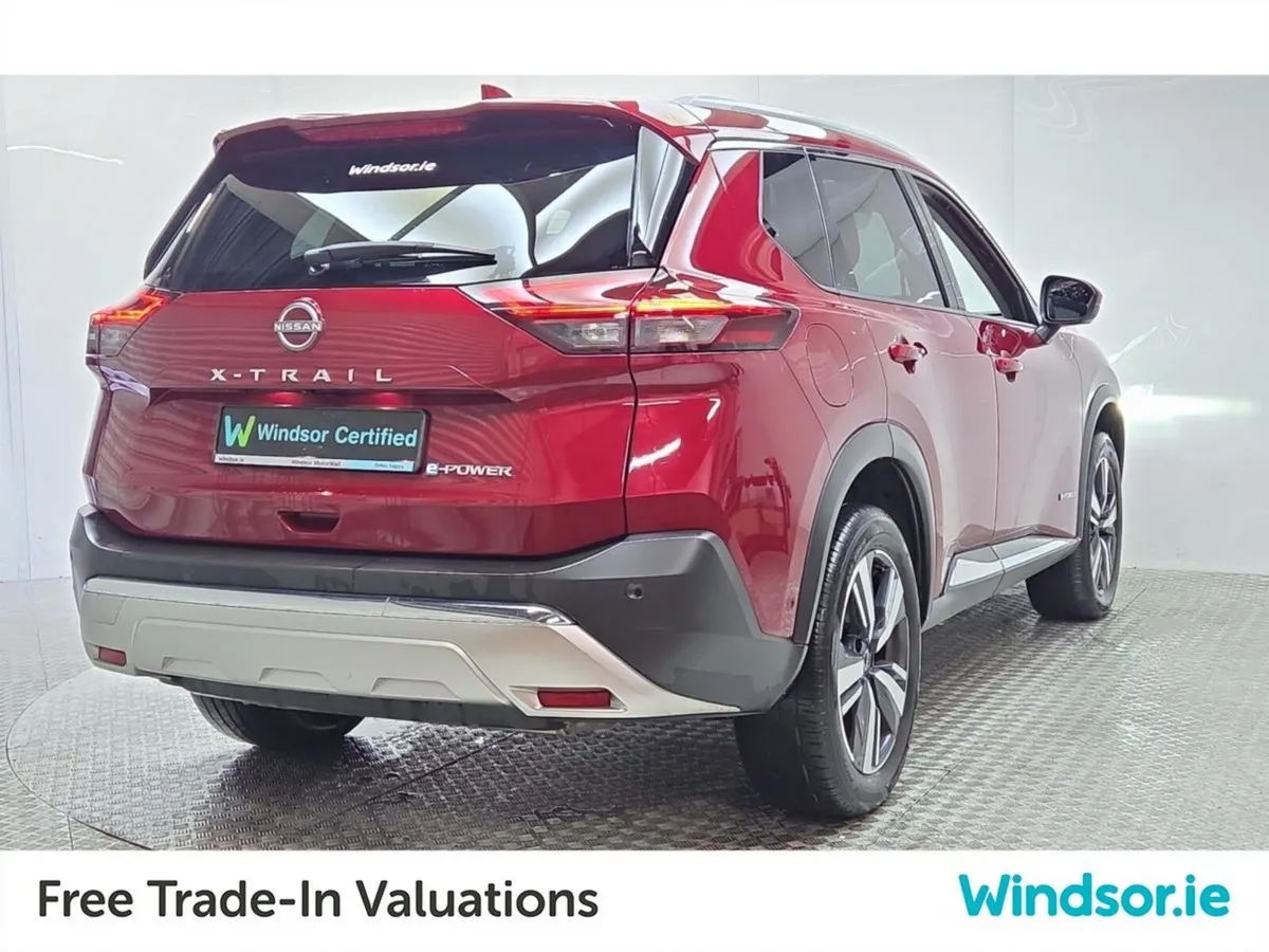 Nissan X-Trail SUV, Petrol Hybrid, 2023, Red