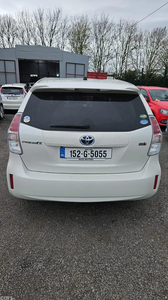 Toyota Prius MPV, Petrol Hybrid, 2015, White