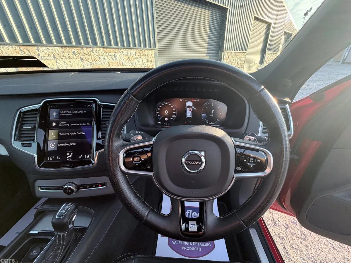 Volvo XC90 SUV, Diesel, 2017, Red
