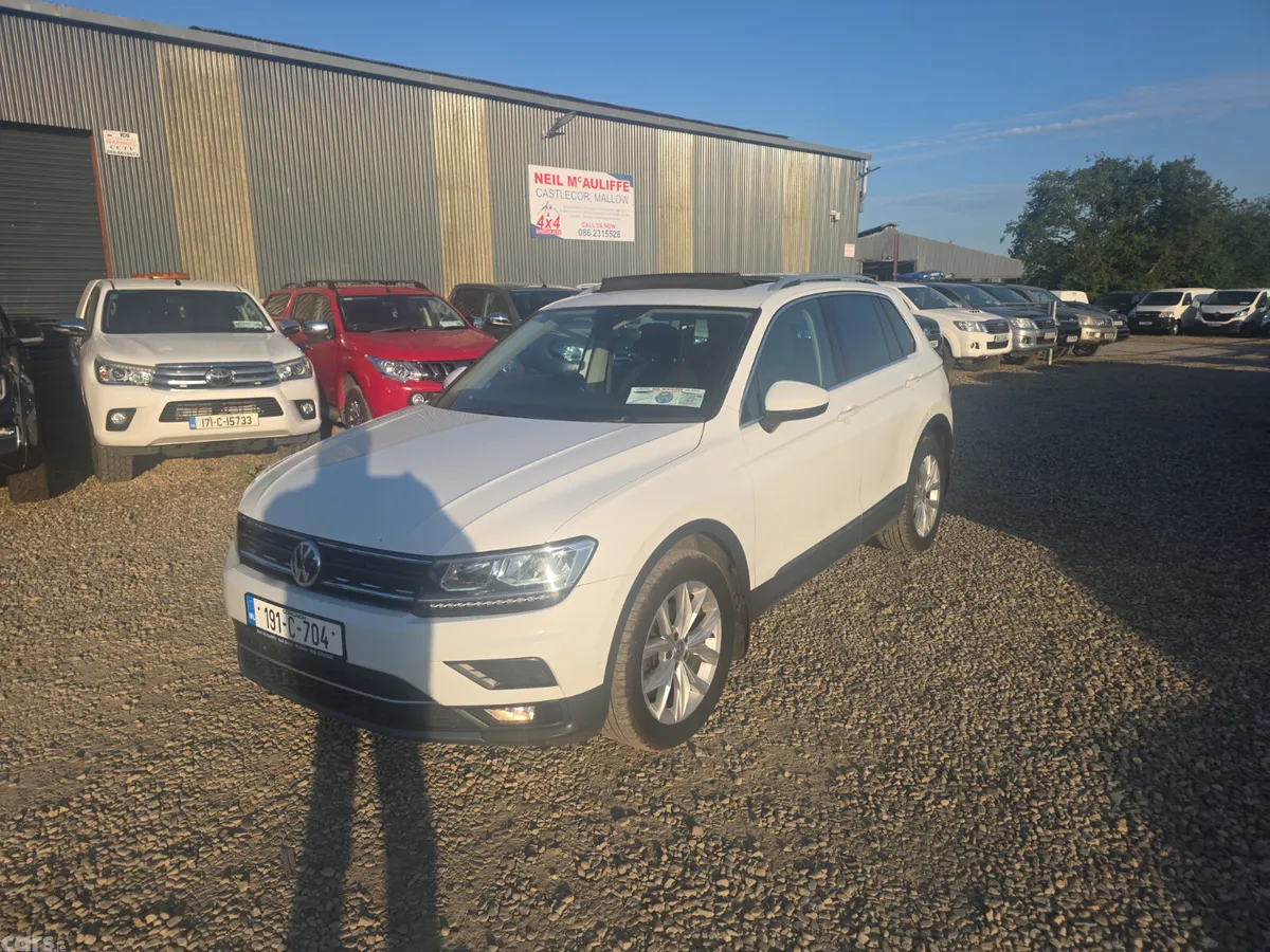 Volkswagen Tiguan SUV, Diesel, 2019, White