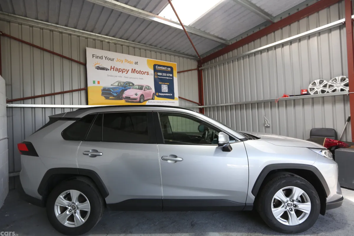 Toyota RAV4 SUV, Petrol Hybrid, 2020, Silver