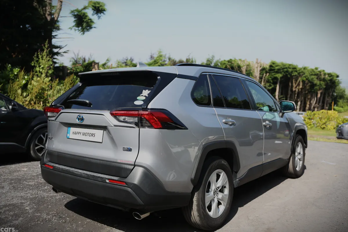 Toyota RAV4 SUV, Petrol Hybrid, 2020, Silver