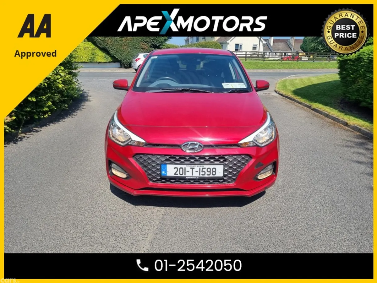 Hyundai i20 Hatchback, Petrol, 2020, Red
